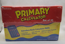 Learning Resources Primary Calculator Set of 10 Homeschool Educational SEALED