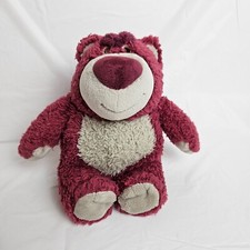 Disney Store Pixar Toy Story Lotso Huggin Bear Small Strawberry Scented Plush