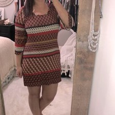 Uncle frank size small boho 70’s style shift dress