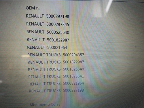Pastiglie freni Ant. Renault trucks textar 2904324004 5000297198 5001822987 - Imagen 7 de 8