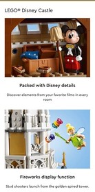 Lego Walt Disney Cinderella Castle 71040 Mickey Minnie Donald Daisy & Tinkerbell