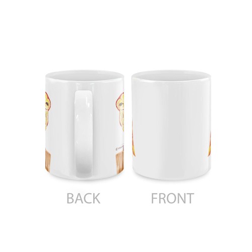 Design Keramik Kaffee Geschenk Milch Becher Teeglas Tasse mit Handgriff, 11 Unzen - Bild 134 von 270