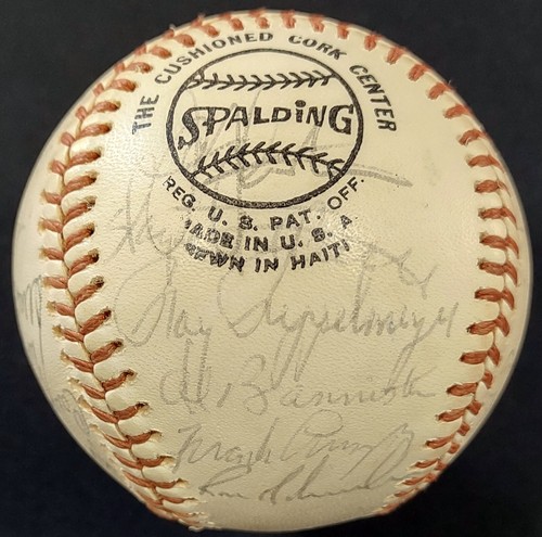 Mike Schmidt Steve Carlton 1974 Phillies Team Signed Baseball JSA LOA 26 Autos - Picture 4 of 7