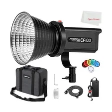 AMBITFUL EF100 LED Video Light, 100W LED Light, 5600K, CRI 95+, 35500Lux@1m, ...