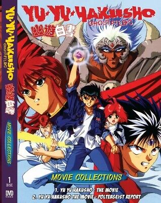 YuYu Hakusho Ghost Files Complete Anime Series + Ovas+ Movies Dual Aduio  Eng/Jpn