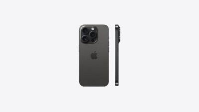 Apple iPhone 15 Pro Max - 1 TB - Black Titanium (Unlocked