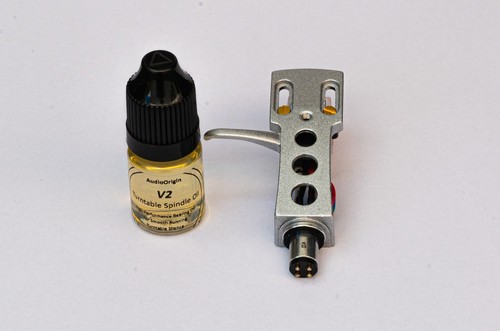 A Silver Headshell, Stylus and V2 Oil for Mitsubishi, MGA DP-EC20, DP-630, DP-5 - Picture 4 of 8