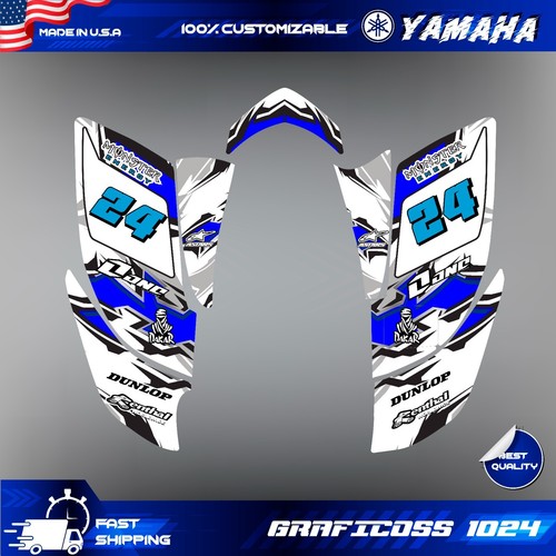 Yamaha YFZ 450 2003 to 2008 Yamaha YFZ450 YFZ450R Graphics kit Decals ATV - Picture 3 of 10