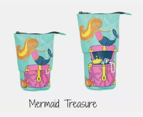 New in bag Thirty One Gifts Hide & Peek Pouch - Mermaid Treasure - Foto 1 di 4