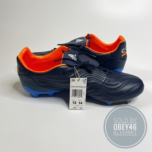 Adidas Copa Kapitan.2 FG Navy Soccer Cleats Rare GW7394 Mens Size 13 - Picture 5 of 7