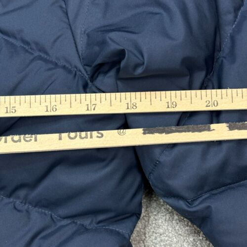 Patagonia Jacket Womens Small Blue Duck Down With It Parka Puffer Hood Coat Lady - Picture 12 of 14