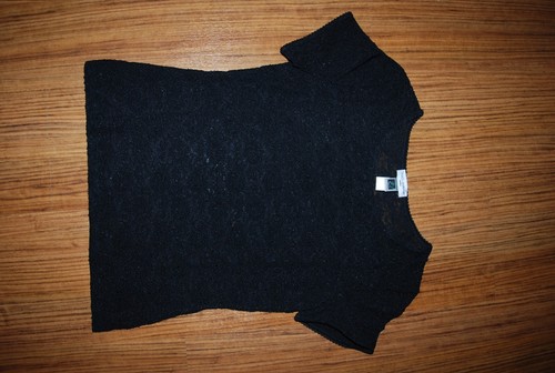 Top donna Dolce & Gabbana intimo pizzo top nero t-shirt tg 36 - Foto 4 di 10