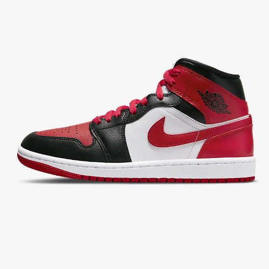Кроссовки Nike Womens Air Jordan 1 Mid Bred (BQ6472-079) доставлены в ускоренном порядке
