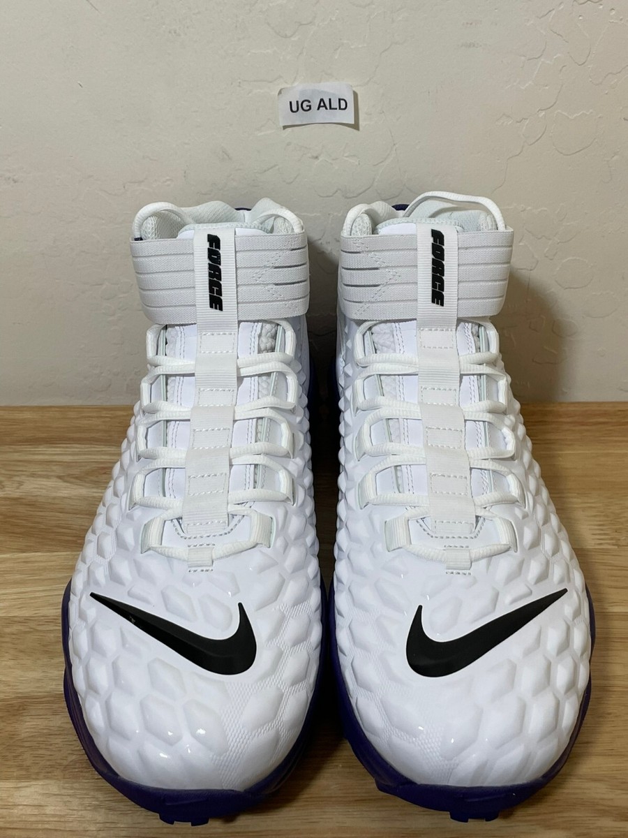 Nike Force Savage Pro 2 Shark Purple Lineman Football Cleats