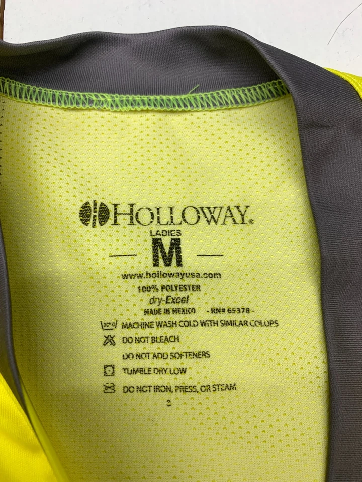 Camiseta deportiva de baloncesto Holloway Speedy Gonzales amarilla para mujer talla mediana Foto 4 de 4