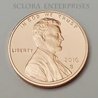 Photo of a 2016-S Lincoln Shield Cent Proof from an eBay listing that sold on Jul 17, 2026