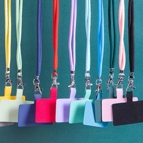 Phone Lanyards for Around The Neck Nylon Patch Phone Lanyard Universal Lanyards - Zdjęcie 3 z 23