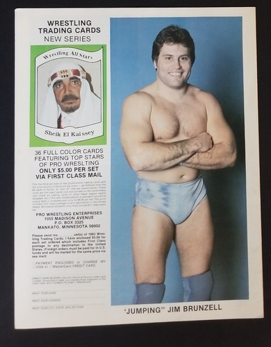 AWA PROGRAM #305 RICK MARTEL 1983 Major League Wrestling Hulk Hogan GAGNES SAITO - Picture 4 of 5