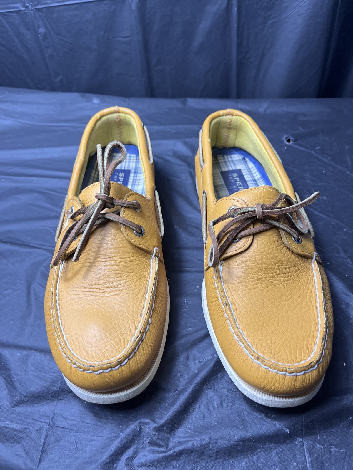 Sperry Men's Top Sider Ao Yellow Size 
