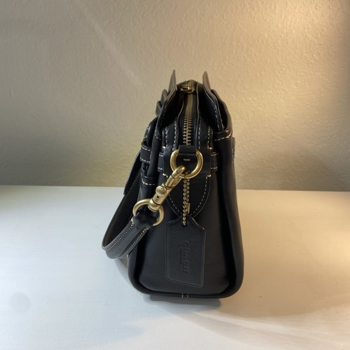 Bolso Coach Tate Caryall C2585 de cuero curtido negro - Imagen 2 de 24