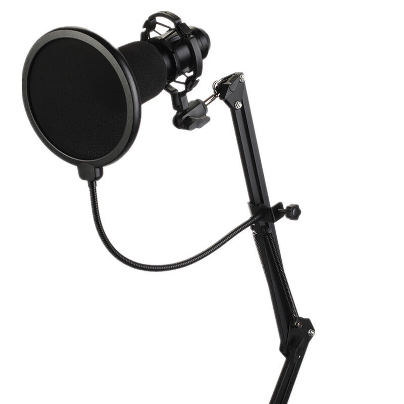 BM800 Kondensator Microphone Mikrofon Kit Komplett Set für Studio Aufnahme DE