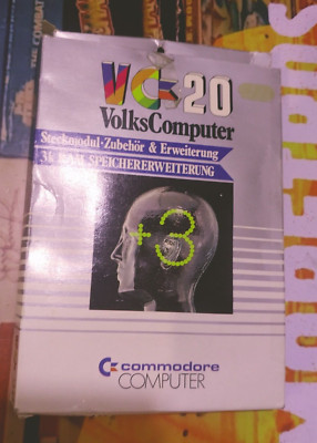 3k Ram Cartridge VIC-1210 (Vic 20) Modul Cartridge (working) Commodore in OVP