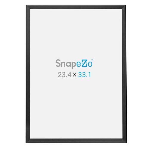 SnapeZo® Black A1 Poster Frame - 1.25" Profile - Picture 4 of 5