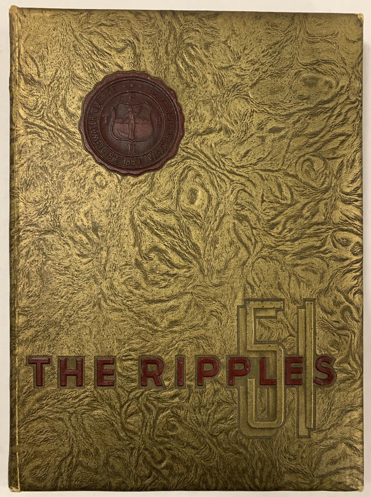 1951 BRIDGEWATER COLLEGE YEARBOOK, THE RIPPLES, BRIDGEWATER, VA eBay