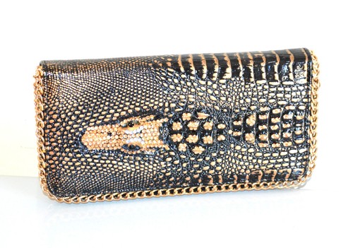 Nalã¬ borsa clutch macroglitter bronzo vipc0101 colore bronzo - Stileo.it