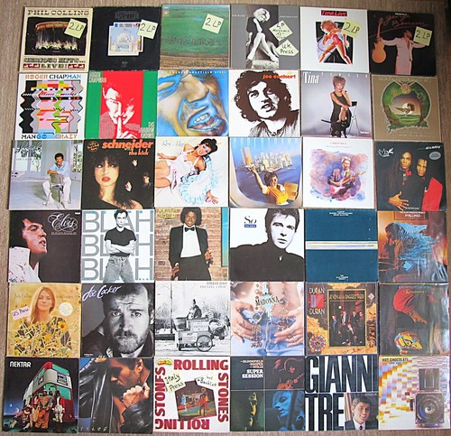 41LP Sammlung SUPERTRAMP ELO DURAN LED MADONNA STEELY ELVIS STONES IGGY NEKTAR