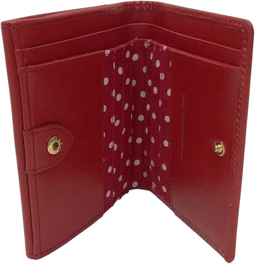 Hello Kitty [Cuero Genuino Mujer Doble Pliegue Lindo Cartera Pequeña] 9H76-00-002 Foto 4 de 4