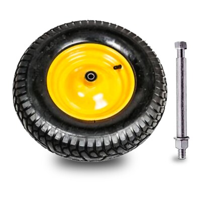 Solid Rubber Tire Replacement Wheelbarrow Wheel For Wheel Barrow Garden - View #7