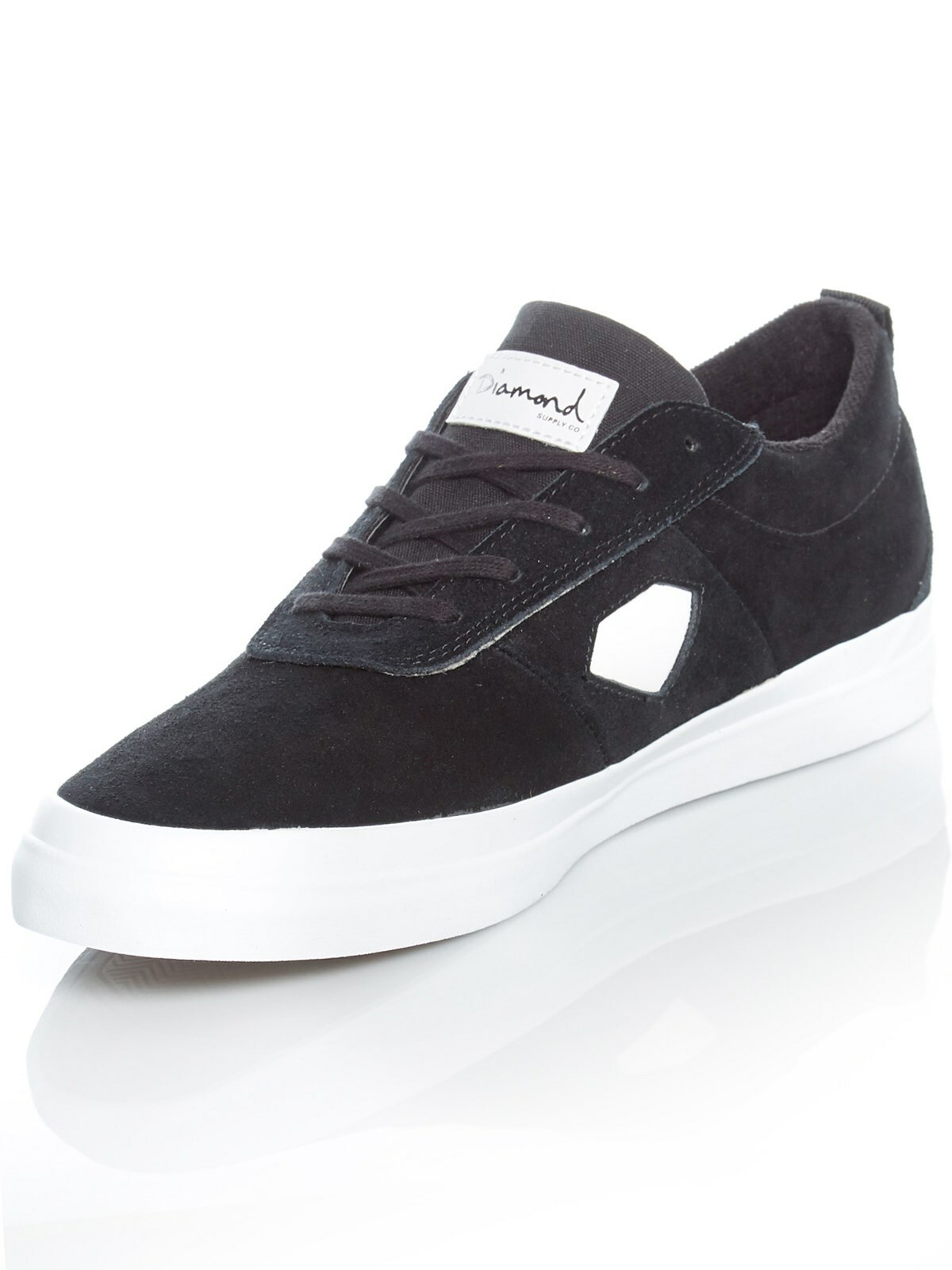 Diamond Supply Negro-blancoo Icono zapato Co Diamond Supply Negro-blancoo Icono zapato Co