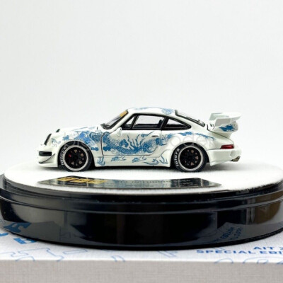 PGM 1/64 ポルシェ RWB964 ロスマンズ New 1:64 Diecast Model