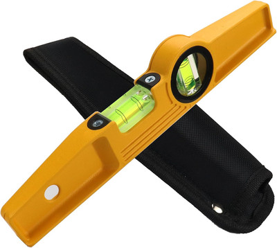 10 Inch Aluminum Die-Cast Magnetic Torpedo Level, Professional Magnetic Scaffold