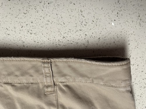 London Jean Chino Pants Women's Sz 12 Khaki Distressed Studded Accents! - Picture 17 of 19