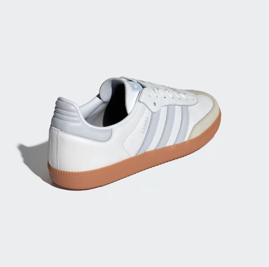 【Adidas】 Samba OG Cloud White Halo Blue サンバ IE0877 Shop adidas Samba OG IE0877 white | SNIPES USA