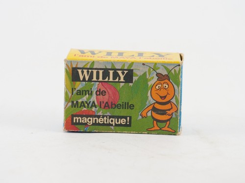 MAGNETO Nr. 3144 LEOPLASTIC MAYA DIE BIENE und Willy magnetisch 3 cm in Box RAR - Bild 4 von 7