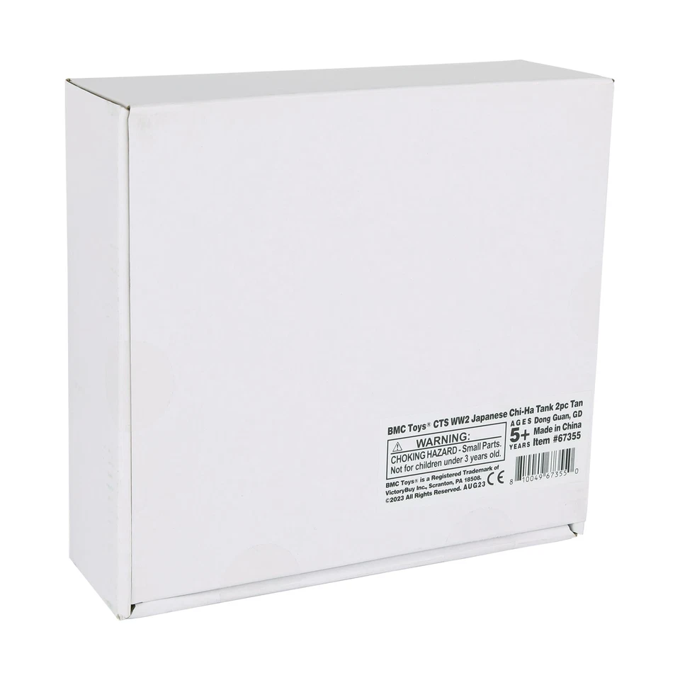 BMC CTS WW2 Japan Chi-Ha Tanks TAN Classic Toy Soldiers Plastic Army Men Vehicle - Image 4 of 4