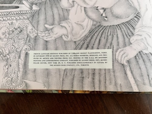 MAGICAL Deluxe Golden Book 1958 1st ED THE FAIRY TALE BOOK Adrienne Segur - Bild 22 von 24