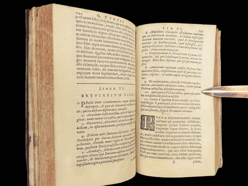 1653 Alexander the Great Quintus Curtius Rufus Military Conquest Elzevier ed - Picture 18 of 23