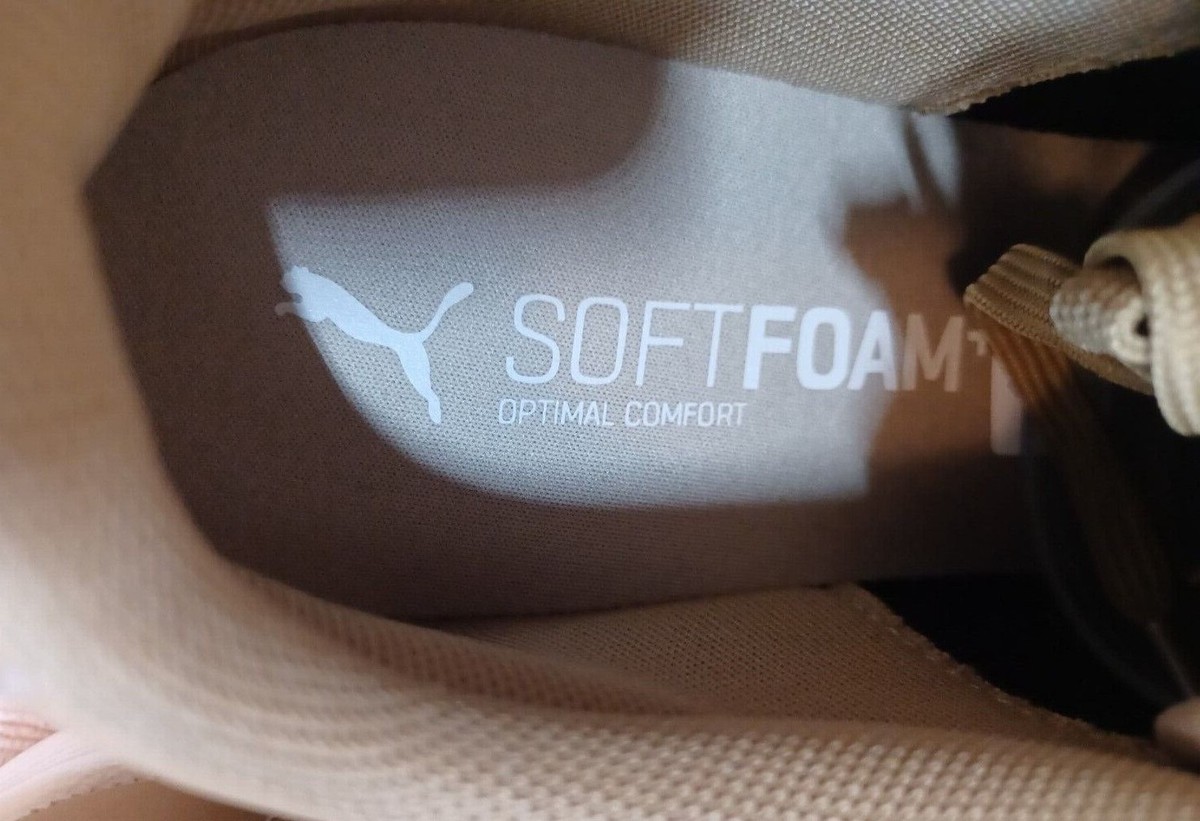 Puma RARE Soft Foam Casual Shoes Men's Size 11 Tan Brown