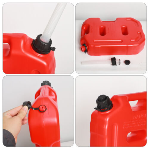 10L Fuel Tank + Lock Mounts Gas Oil Petrol Storage Can Container For ATV UTV RZR - Bild 9 von 12