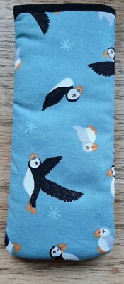 PUFFINS ALL OVER BRILLENETUI - ideales kleines Geschenk