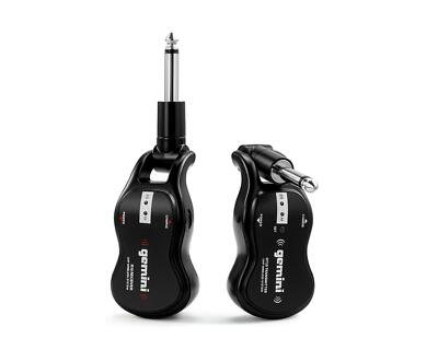 Gemini GMU-G100 kabelloses Gitarrensystem mit 1/4'' Klinke Tx und Empfänger