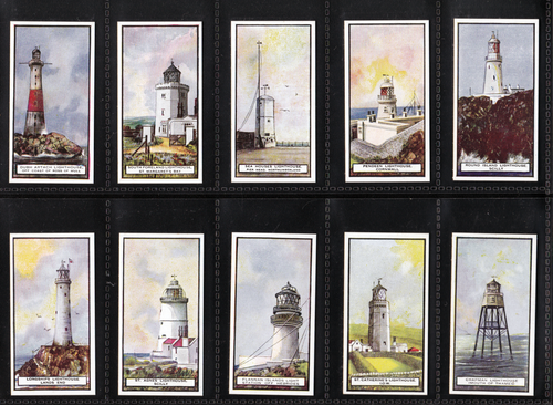 50 Wills Lighthouses Cards Flamborough Head East Riding North Foreland Kent EXC - Picture 6 of 11