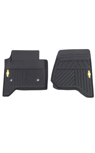 Genuine GM Floor Mats- 23452768- Silverado 2014-2019, Front, Except New Body - Picture 3 of 5