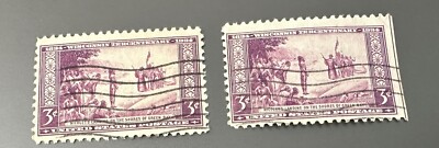 stamps 3.1～ 2) 1934 US 3 Cent Stamps Wisconsin Tercentenary #739 | eBay
