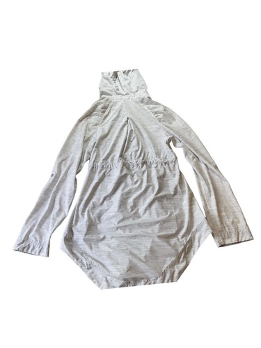 Size 6 Lululemon Womens Vitality Adirondack Jacket Commuter Fossil Gray Cinched - Picture 3 of 18