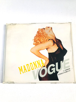 Madonna - Vogue (German 2 Track CD)
